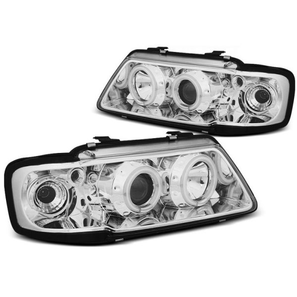 Fari Angel Eyes CCFL Audi A3 8L 96-00