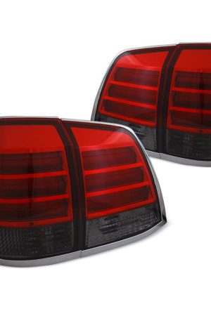 Coppia fari Led posteriori Toyota Land Cruiser FJ200 07-15 Rosso-Fumè