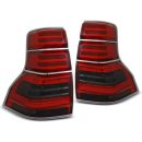 Coppia fari Led posteriori Toyota Land Cruiser 150 09-13 Rosso-Fumè