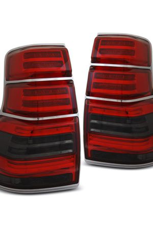 Coppia fari Led posteriori Toyota Land Cruiser 150 09-13 Rosso-Fumè