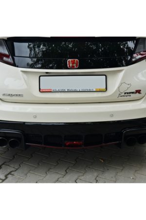 Flaps aerodinamici posteriori racing Honda Civic IX Type R 2015-