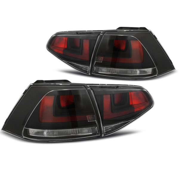 Coppia fari posteriori Volkswagen Golf VII 12- Smoke
