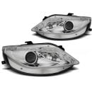 Fari Led stile luce diurna Seat Ibiza 6J 08-12 Chrome