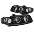 Fari Angel Eyes CCFL Seat Leon / Toledo 99-04 Neri