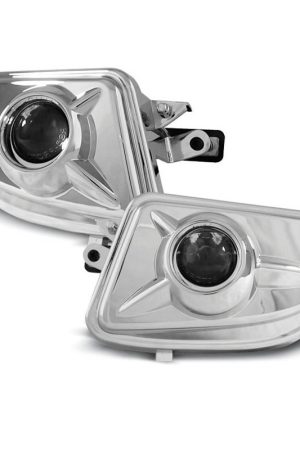 Coppia di Fendinebbia Mercedes W210 / CLK/ SLK Chrome