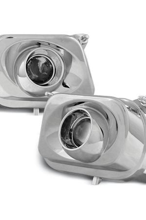 Coppia di Fendinebbia Mercedes W210 95-99 Chrome