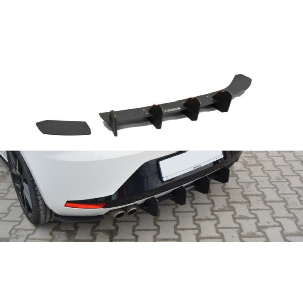 Spoiler estrattore sottoparaurti posteriore Seat Leon MK3 FR 2012-