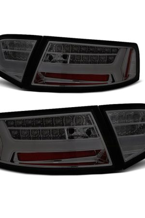 Coppia fari Led Bar posteriori Audi A6 C6 08-11 Fume