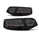 Coppia fari Led Bar posteriori Audi A6 C6 08-11 Neri Fume