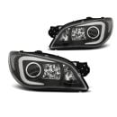 Fari Xenon Tube Light Subaru Impreza II GD 06-07 Neri