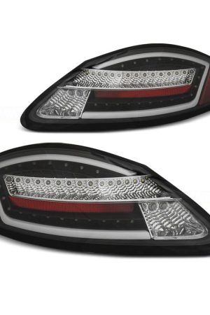 Coppia fari Led Bar posteriori Porsche Boxter 05-08 Neri