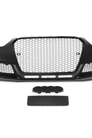 Paraurti anteriore Audi A4 B8 12-15 RS Style Black (PDC)