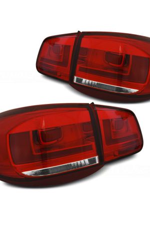 Coppia fari Led Bar posteriori Volkswagen Tiguan 07-11 Rossi e Bianchi