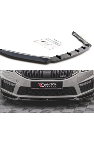 Sottoparaurti splitter anteriore V.2 Skoda Octavia RS III 2016-2019