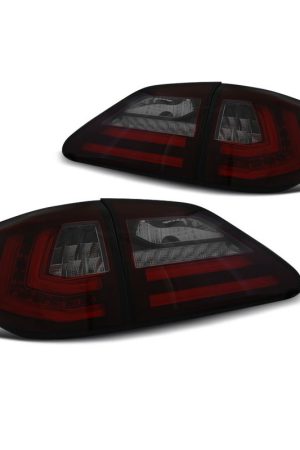 Coppia fari Led Bar posteriori Lexus RX 350 09-12 Rossi e Fume