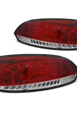 Coppia fari Led posteriori Volkswagen Scirocco III 08- Rossi e Bianchi