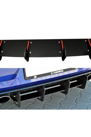 Volkswagen Golf VII R2017- Spoiler estrattore sottoparaurti posteriore