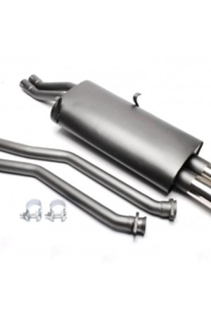 Terminale di scarico 2x76 per BMW Serie 3 E30 6cyl.