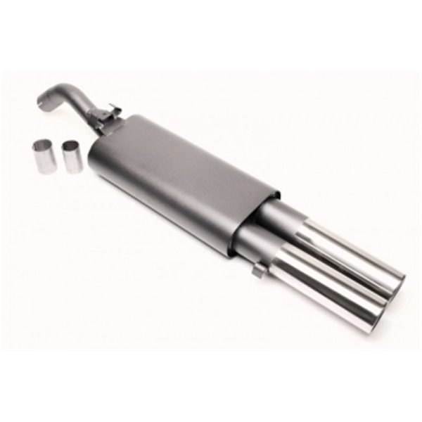 Terminale di scarico 2x76 per Volkswagen Golf II