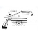 Sistema di scarico in acciaio Inox 2x76 per Volkswagen Golf V / Audi A3 8P