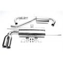 Sistema di scarico in acciaio Inox 2x76 per Volkswagen Golf V / Audi A3 8P