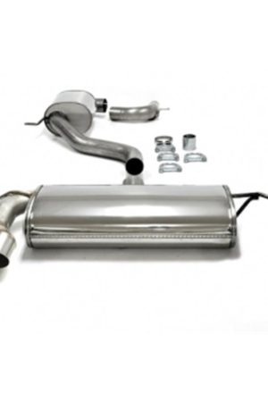 Sistema di scarico in acciaio Inox 2x76 per Volkswagen Golf V-VI / Audi A3 8P