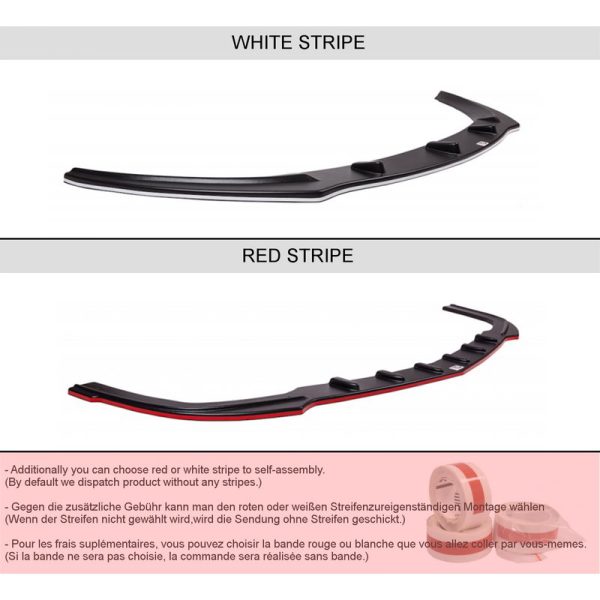 Sottoparaurti splitter anteriore Ford Fiesta MK7 ST 2013-2017