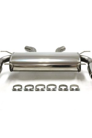 Sistema di scarico in acciaio Inox Duplex 1x100 BMW Serie 3 E90 / E91 / E92