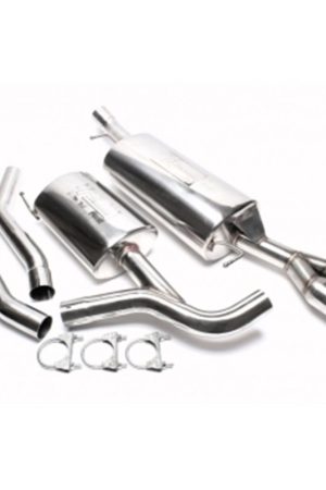 Sistema di scarico in acciaio Inox 2x76 per Audi A6 / 4B + Avant