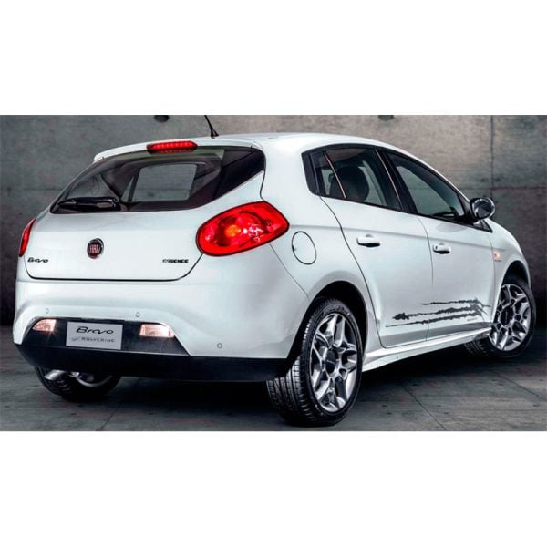 Minigonne laterali sottoporta Fiat Bravo 07-