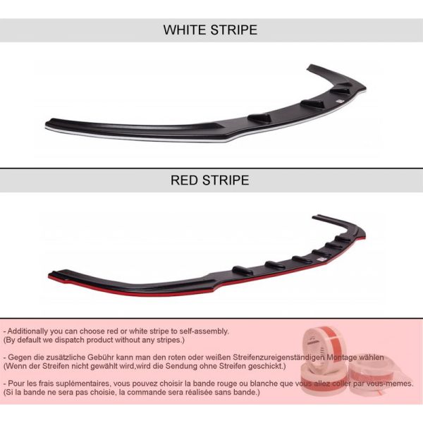 Sottoparaurti splitter anteriore Fiat Stilo Schumacher version 2005