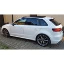 Minigonne laterali sottoporta Audi A3 8V 5 Porte