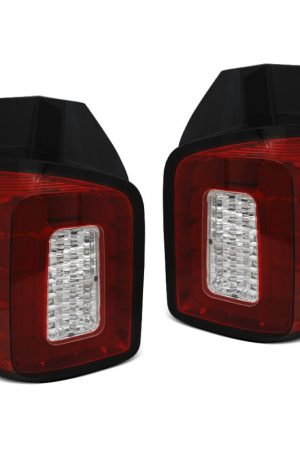 Coppia fari Led Bar posteriori Volkswagen T6 2015- Rossi e bianchi