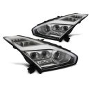 Coppia di fari a Led Nissan GT-R 08-13 Chrome