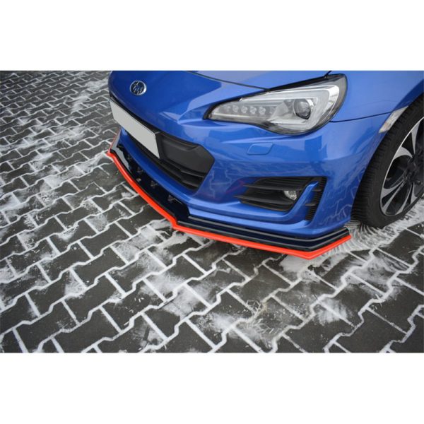 Sottoparaurti splitter anteriore V.4 Subaru BRZ 2017-