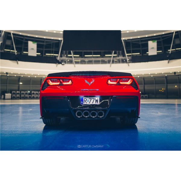 Sottoparaurti laterali posteriori V.1 Chevrolet Corvette C7 2013-