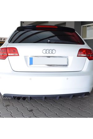 Audi A3 8P 08-12 Sportback Spoiler estrattore sottoparaurti posteriore RS3