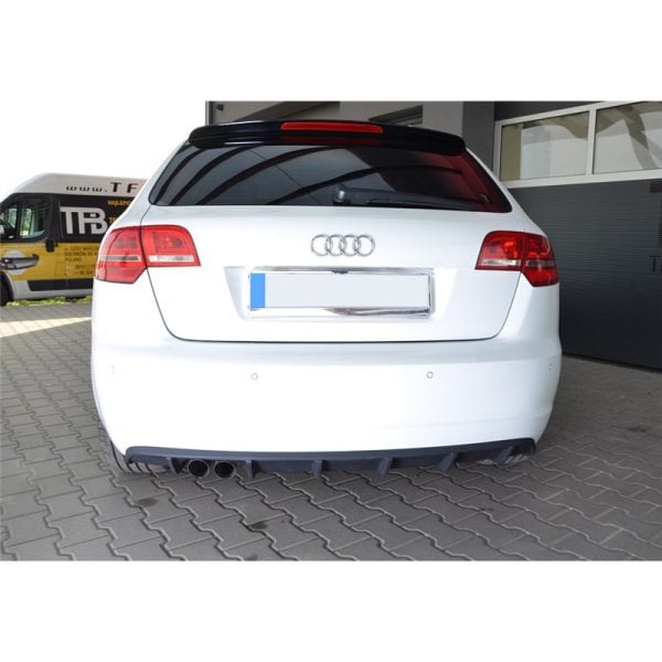 Audi A3 8P 08-12 Sportback Spoiler estrattore sottoparaurti posteriore RS3