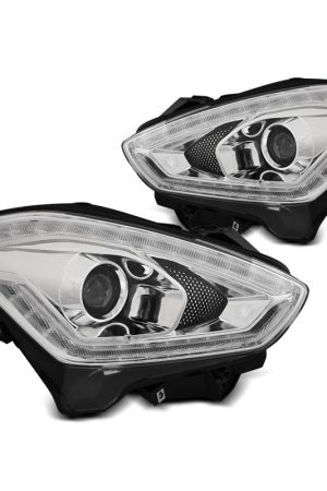 Fari Led vera luce diurna con tubo fibra ottica Suzuki Swift 2017- Chrome