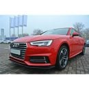 Sottoparaurti anteriore V.2 Audi A4 B9 S-Line 2015-