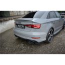 Sottoparaurti splitter laterali posteriori Audi RS3 8V Berlina 2017-