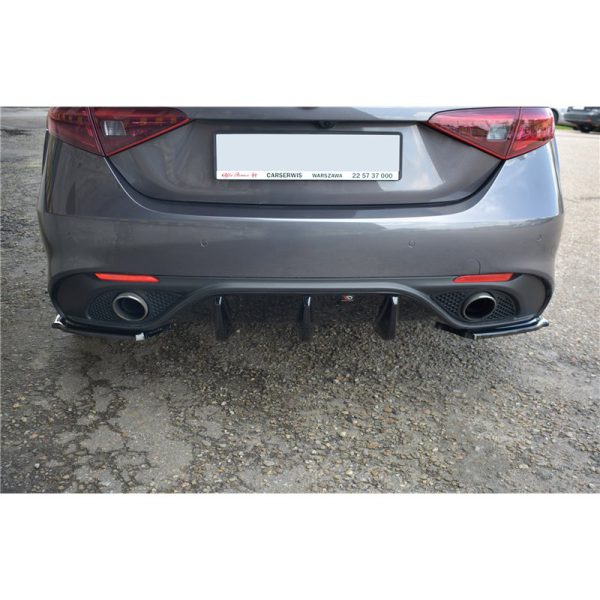 Sottoparaurti splitter laterali Alfa Romeo Giulia Veloce 2015-