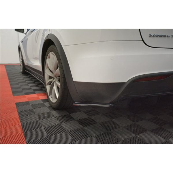 Sottoparaurti splitter laterali V.2 Tesla Model X 2015-