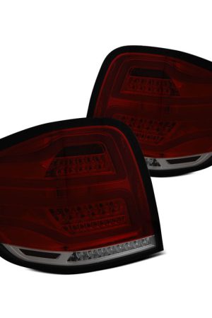 Coppia fari Led Bar posteriori Mercedes Classe M W164 05-08 Rossi Fume