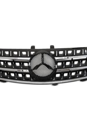 Mercedes W164 05-08 Griglia calandra anteriore black-chrome