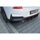 Estrattore sottoparaurti racing posteriore Hyundai I30 N MK3 2017-