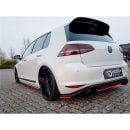 Splitter sottopaurti laterali posteriori Volkwagen Golf VII GTI Clubsport 16-17