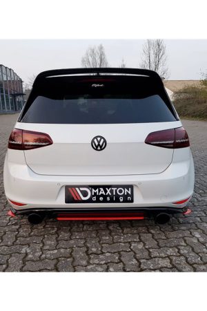 Splitter sottopaurti laterali posteriori Volkwagen Golf VII GTI Clubsport 16-17