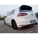 Splitter sottopaurti laterali posteriori Volkwagen Golf VII GTI Clubsport 16-17