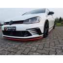 Splitter sottopaurti anteriore Volkwagen Golf VII GTI Clubsport 16-17